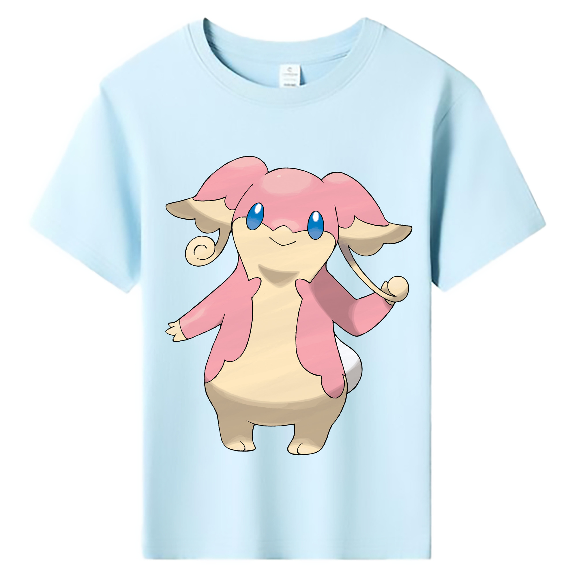 （画像用） ポケットモンスター Pokémon 綿100％キッズTシャツ（フロントプリント）